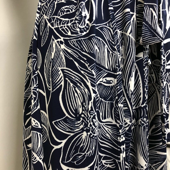 Talbots Floral Button Down Maxi Dress Size XLP - Picture 6 of 7